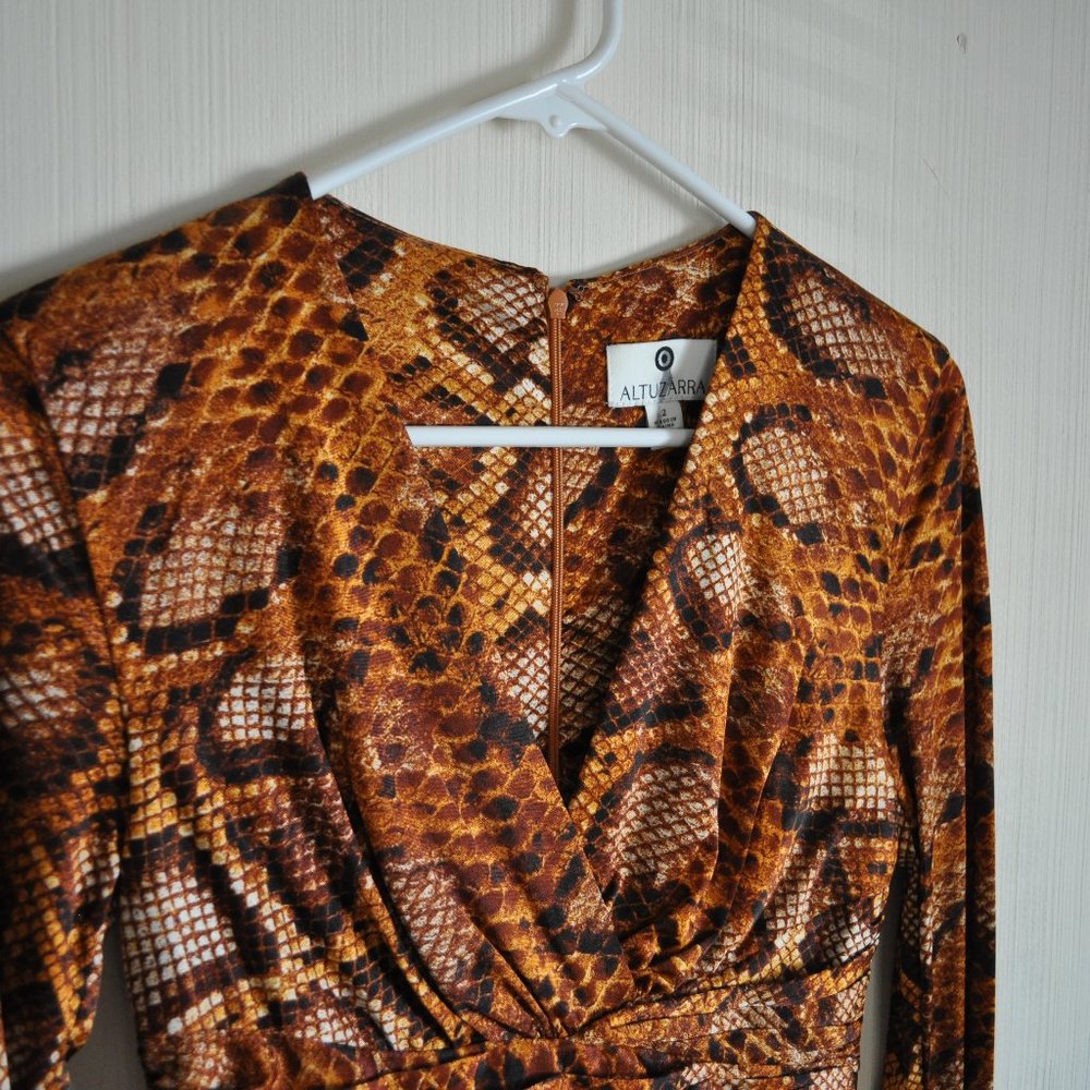 Alturzarra for Target Snakeprint Mini Dress